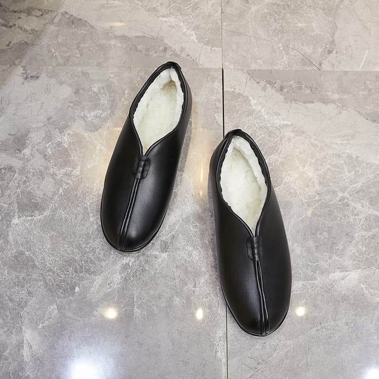 スリッポン レザー メンズ 本革使用軽量シンプルスリッポンシューズ